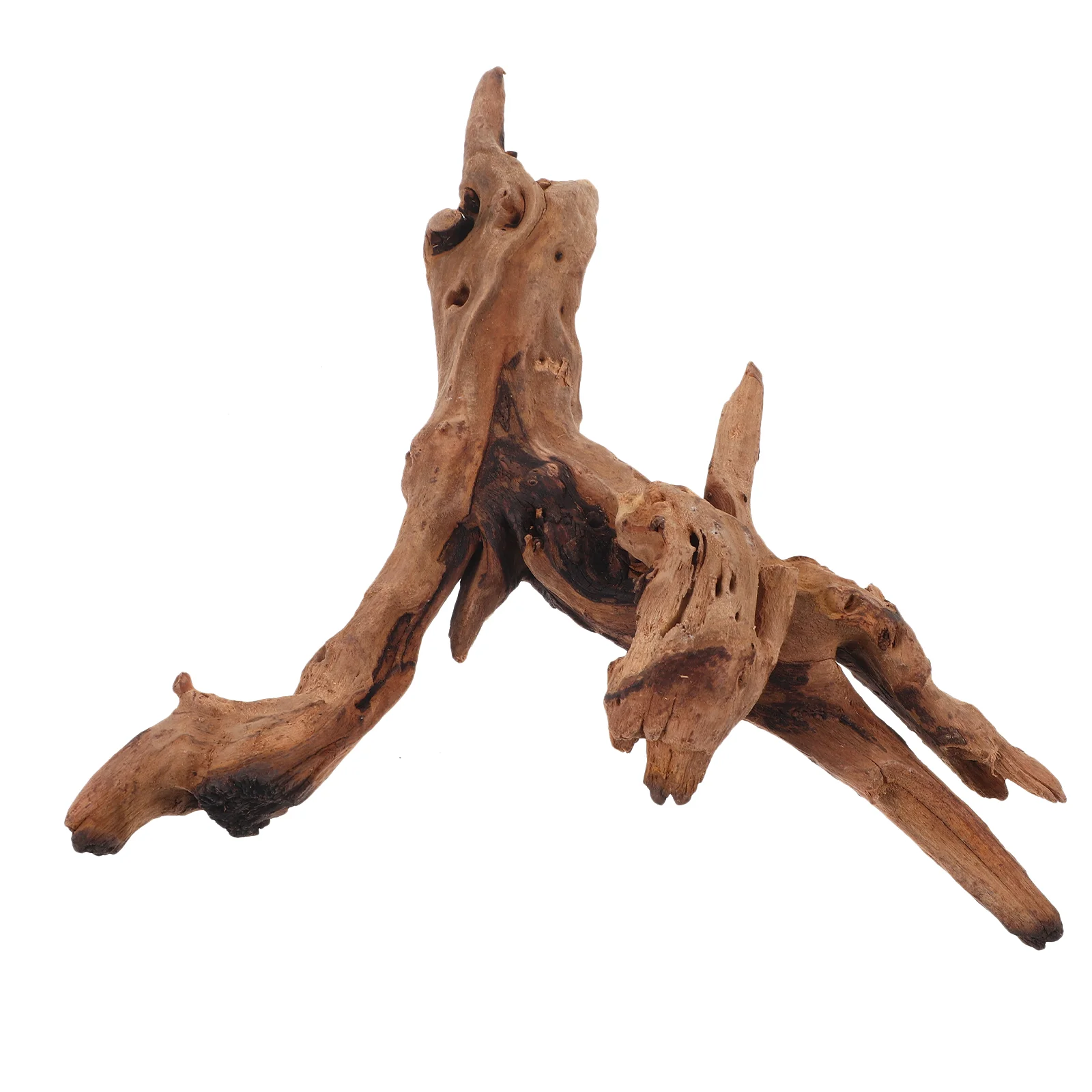 Fish Tank Dead Wood Aquarium Dead-wood Landscape Wooden Ornament Random Shape (20-25cm) fish tank log