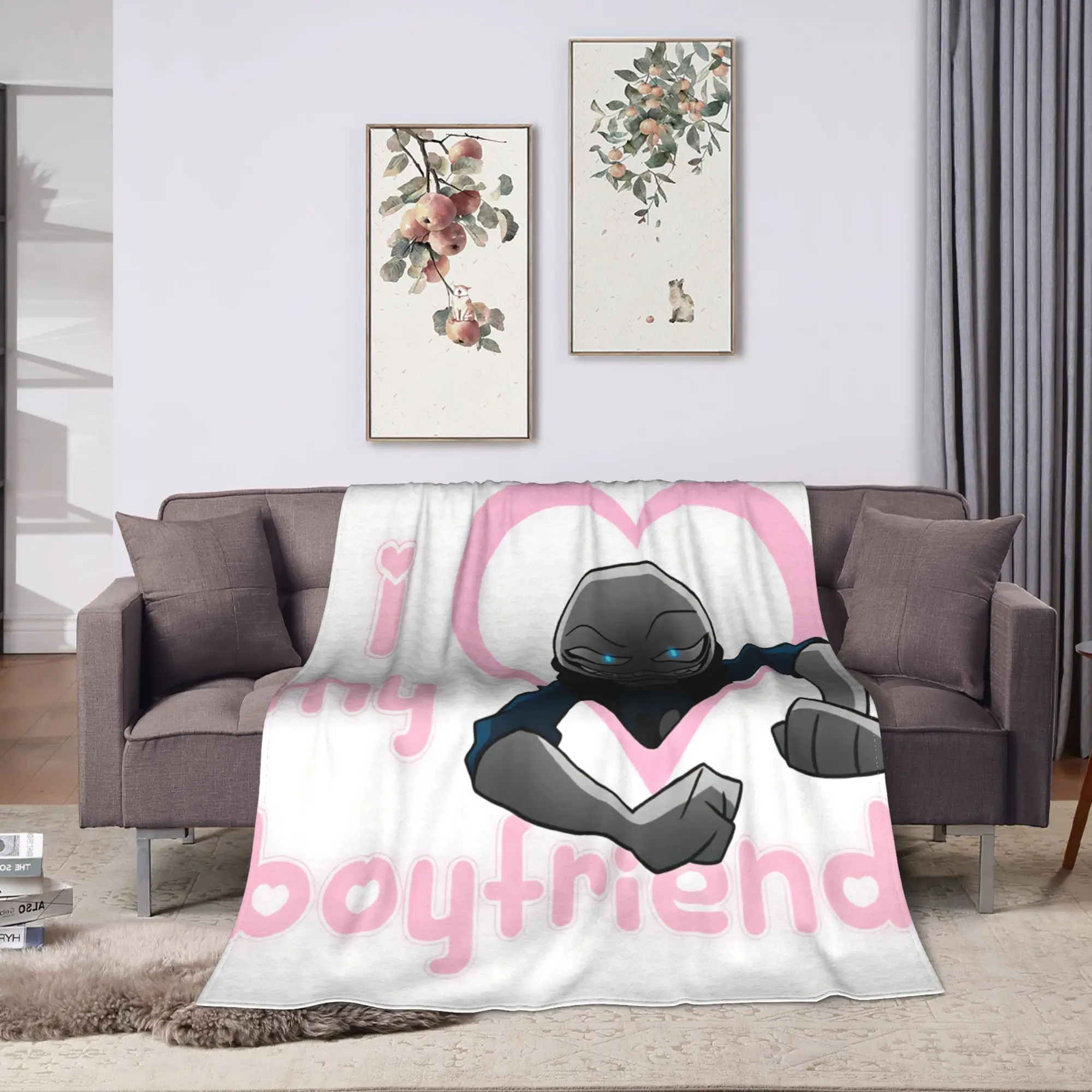 Peter Game Y-Your B-Boyfriend Warm Blankets  Travel Plush Bedding Throws Fluffy Couch Chair Flannel Bedspread Sofa Bed Cover