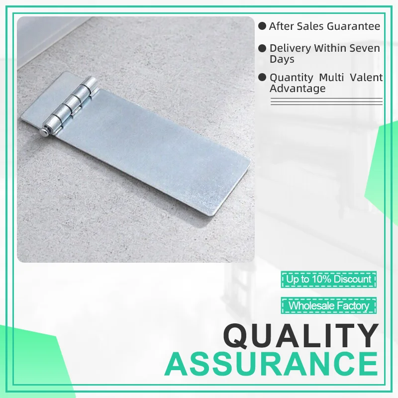 5pcs Industrial Machinery And Equipment Cabinet Doors Large Size Asymmetric Non Perforated Welded Butterfly Hinges