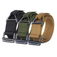 Outdoor Tactical Belt CQB Black Eagle Belt With Drop Board Rescue Belt Sport Climbing Training Belt Men and Women Nylon Belt