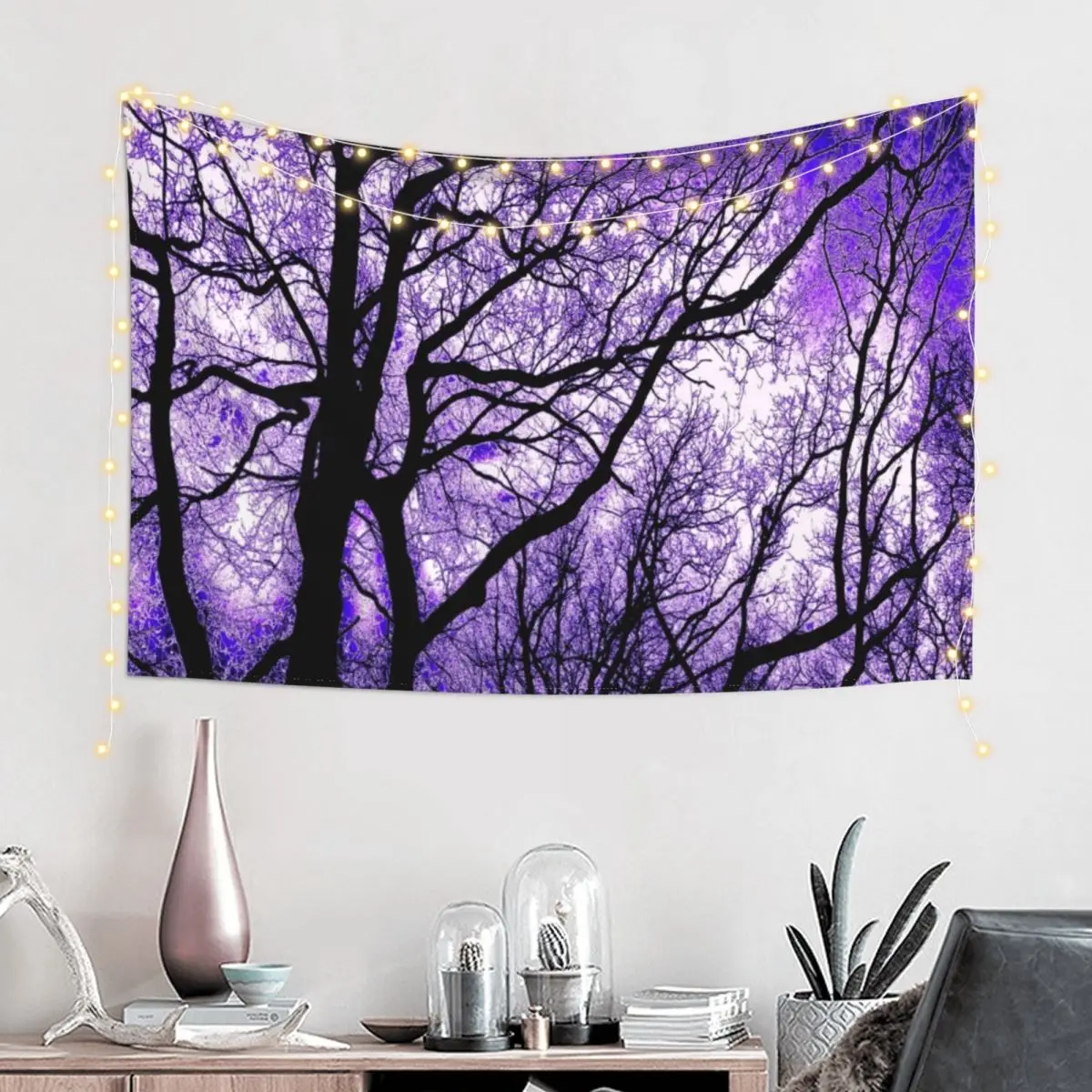 The Trees Know (purple) Tapestry Decorations For Room Room Decor Tapestry