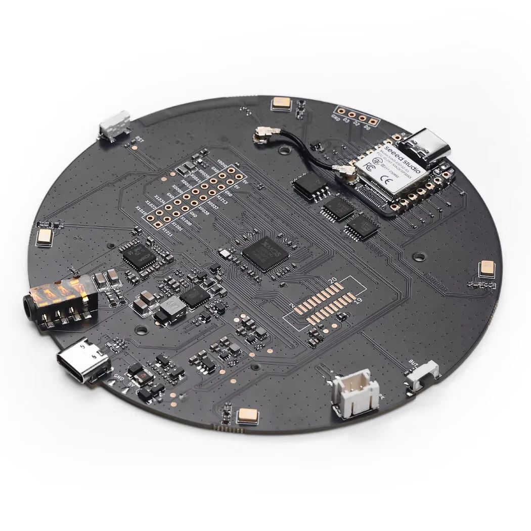 ReSpeaker XVF3800 XIAO ESP32S3 Макетная плата USB 4-микрофонная матрица AEC AGC Формирование луча DoA Шумоподавление 360 °   Голос дальнего пользователя