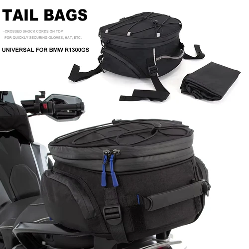 Bolsa trasera impermeable para motocicleta BMW R1300GS r1300gs R 1300 GS R1300 GS, bolsa de asiento trasero duradera multifuncional, mochila para conductor