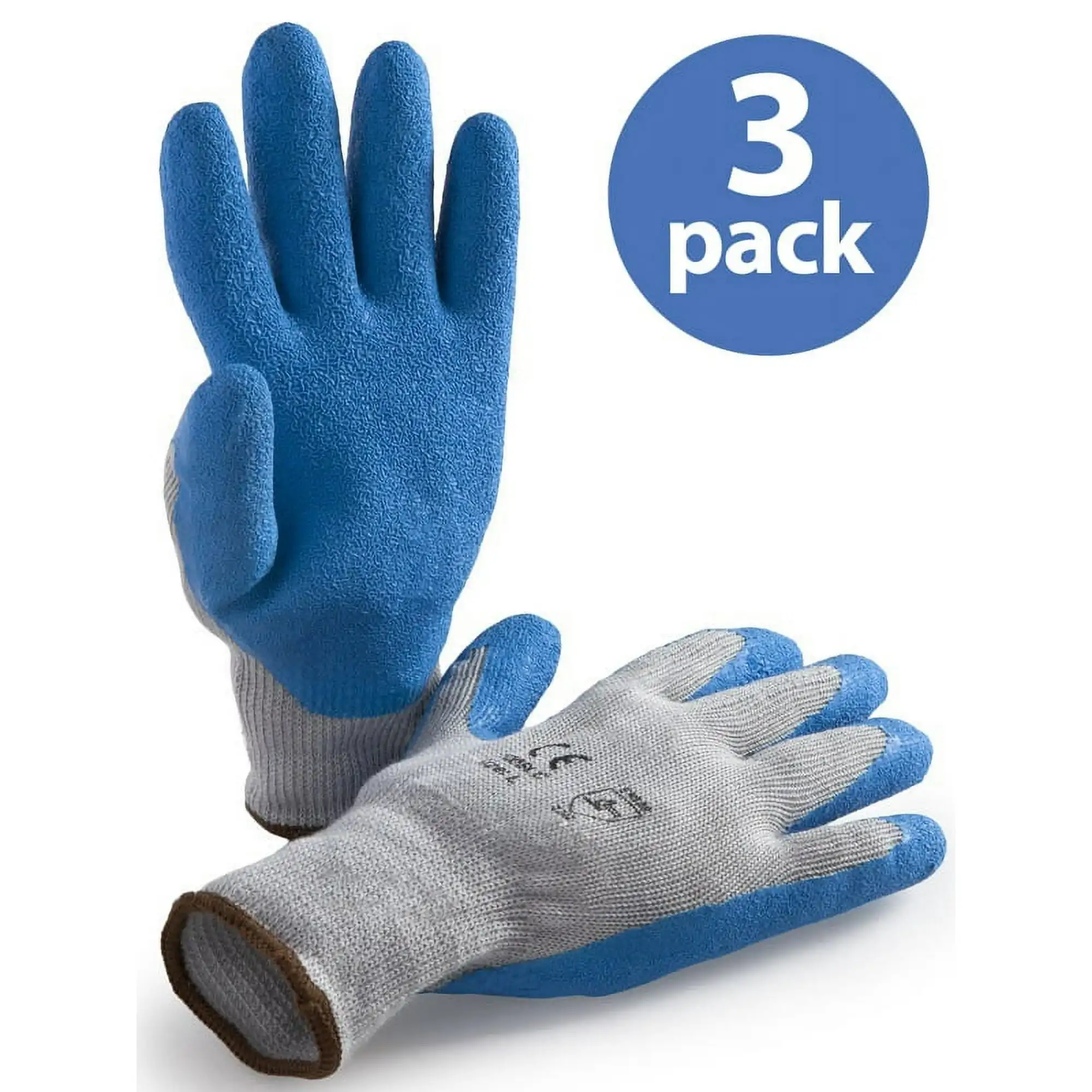 

CD9600-L-3PK, перчатки с латексным покрытием, 3 пары
