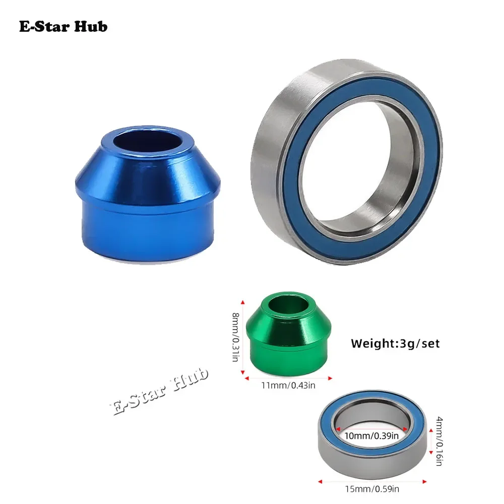 

Алюминиевый центральный фрикционный адаптер подшипника для Traxxas 6893X для Slash 4X4, комплект металлических обновленных деталей, аксессуары для радиоуправляемого автомобиля OP