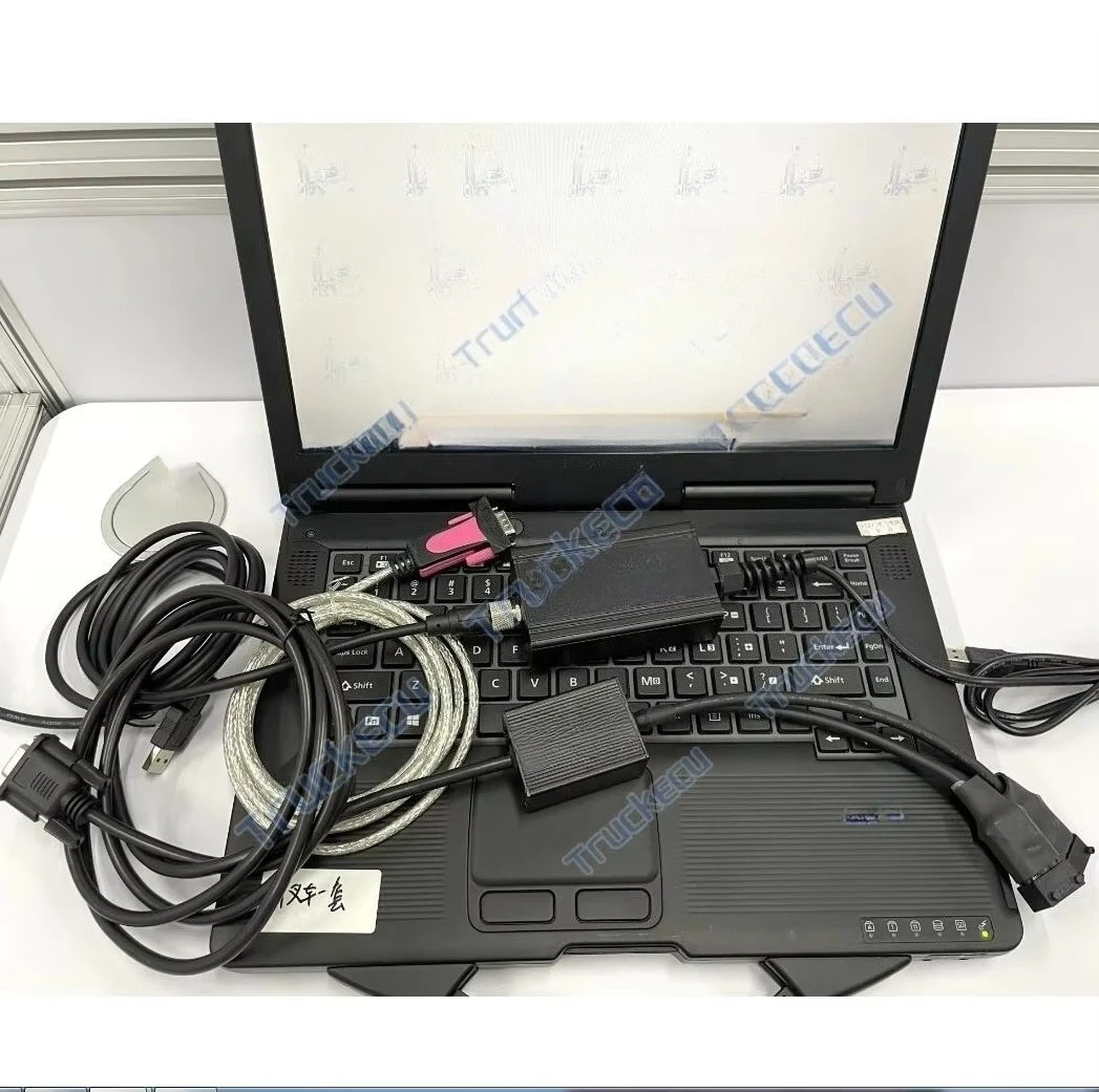 Thoughbook CF53 Laptop for Linde Truck Expert Forklift Truck Linde Canbox Doctor Cable Pathfinder LSG software Diagnostic Tool