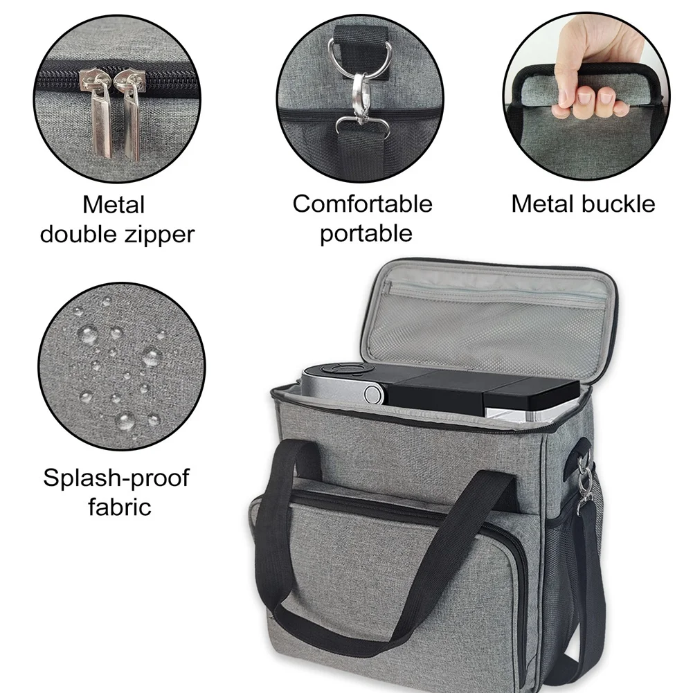 Coffee Maker Bag Single Serve Coffee Brewer Waterproof Storage Bag with Extra Pockets Coffee Machine Storage Bag