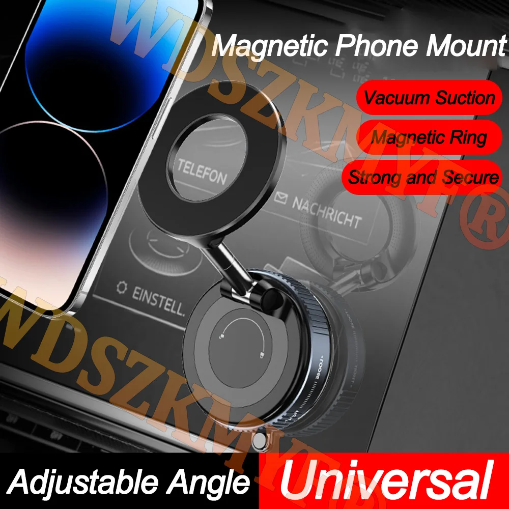 

НОВЫЙ вакуумный магнитный кронштейн для телефона, многоугольная регулировка, сильный магнитный дизайн, складной автомобильный держатель для навигационной подставки