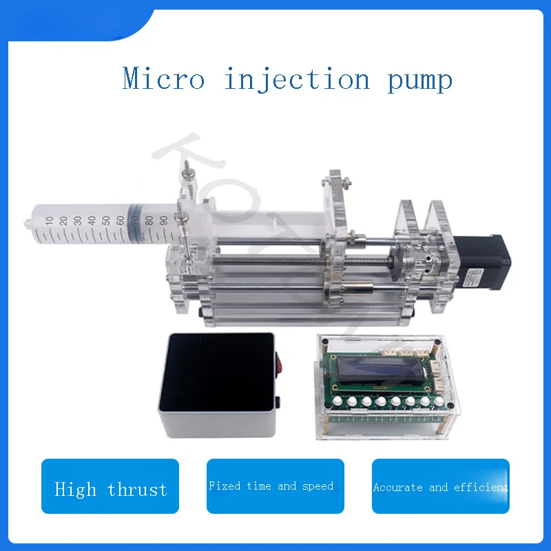 Laboratory Micro Sy.ring.e  High-precision Micro Programmable Software Control Glue Dispenser Sampling Pump with Controller