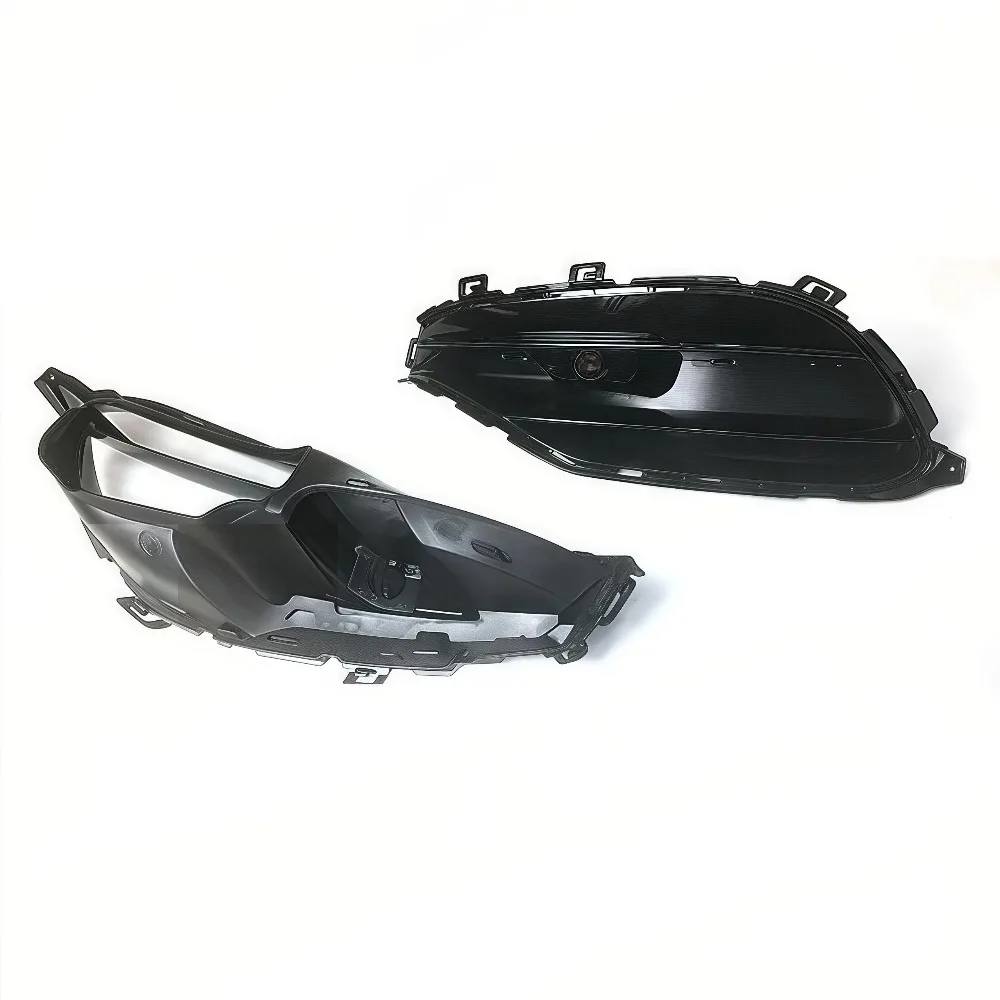 Front Spoiler Splitters Canards Trim Grills Frame FogLamp Cover For Mercedes Benz A Class W176 A200 A250 A45 AMG Air Vent Trim view 3