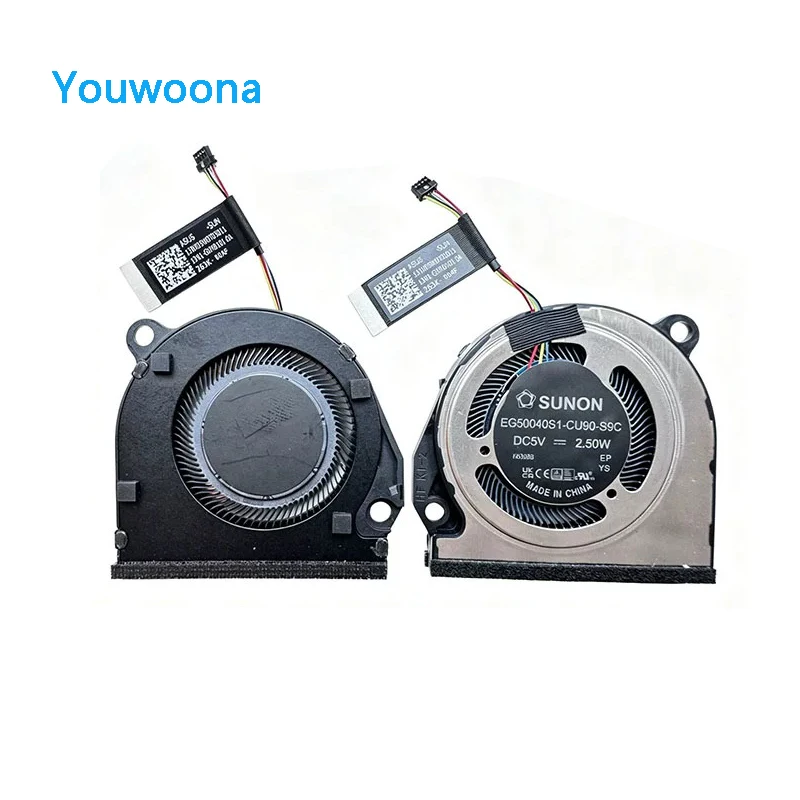 New Original LAPTOP CPU GPU Cooling Fan For ASUS 13NX05W0T05011 EG50040S1-CU90-S9C