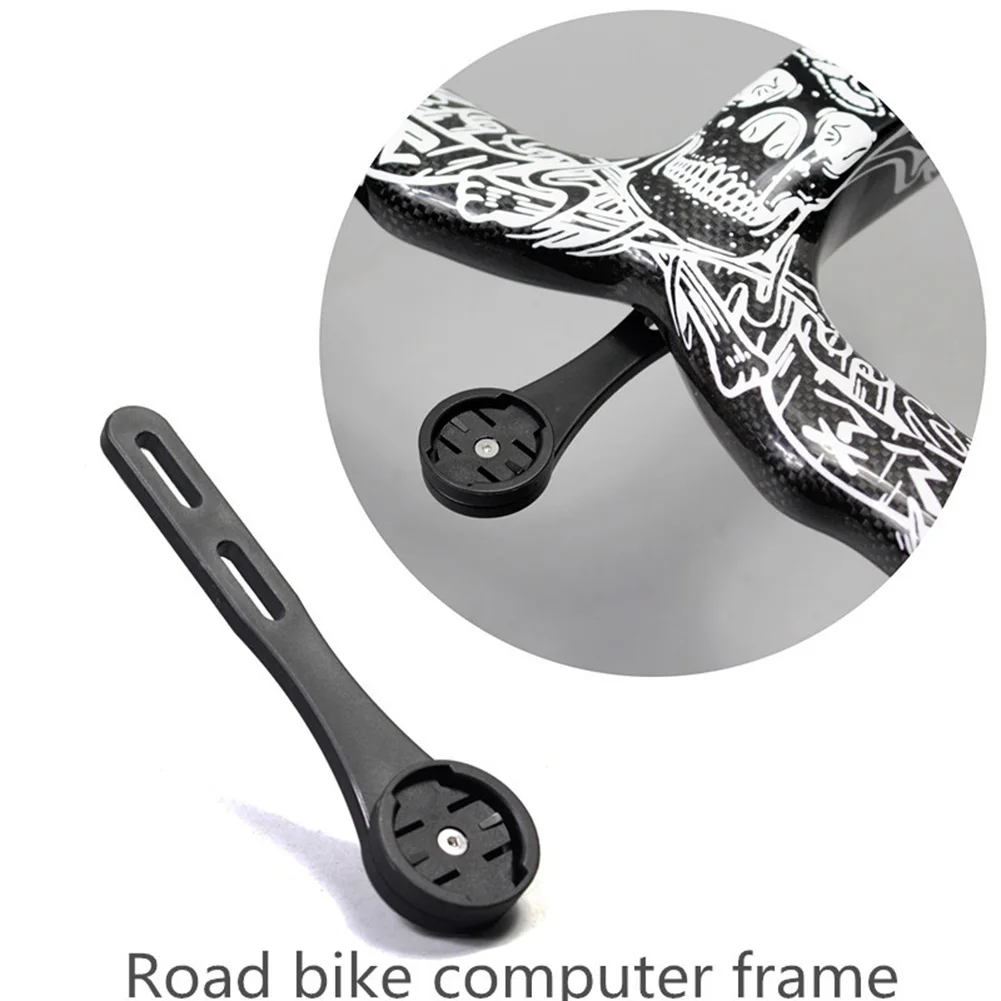 1pcs Bicycle Computer Mount Brackets Meter Holder For Integrated Handlebar For-Garmin For Bryton 130mm Length Computer Mount