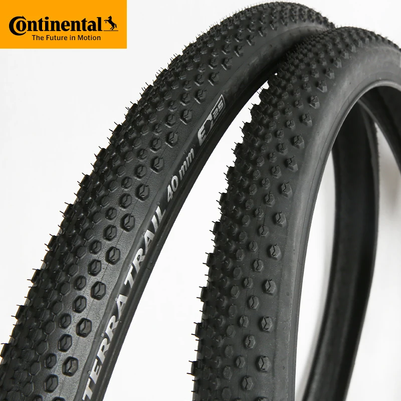 Continental Terra Trail 700x35C/40C 27.5 MTB Road Bike Gravel Tire Wire Tyre E25 Shieldwall System PureGrip Compound No Folding