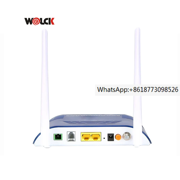 

FTTH Double Antenna 1GE 1FE 1POTS CATV WiFi XPON ONU