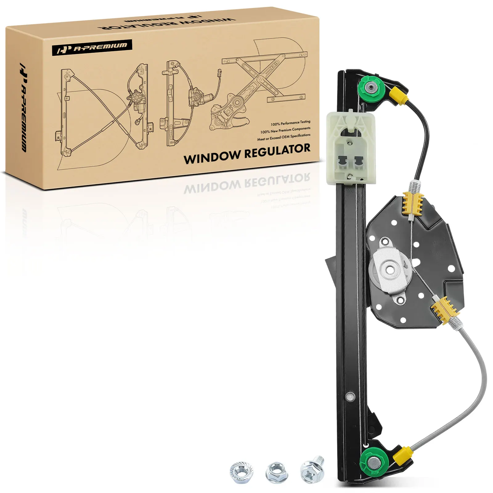 A-Premium Rear Passenger Side Window Regulator for Land Rover Discovery Sport 2015-2024