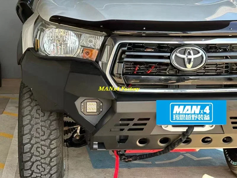 Manx4 Hilux Rocco Bull Bar Steel Front Bumper For Hilux 2018-2020