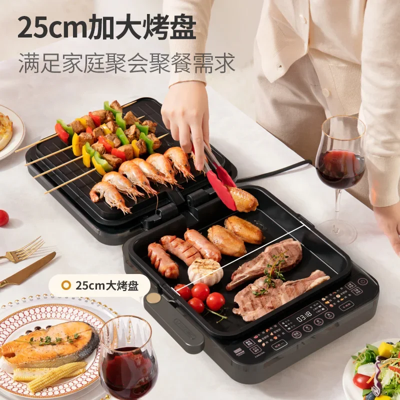Gâteau électrique intelligent double plaque de démontage crêpes friture barbecue machine de cuisson
