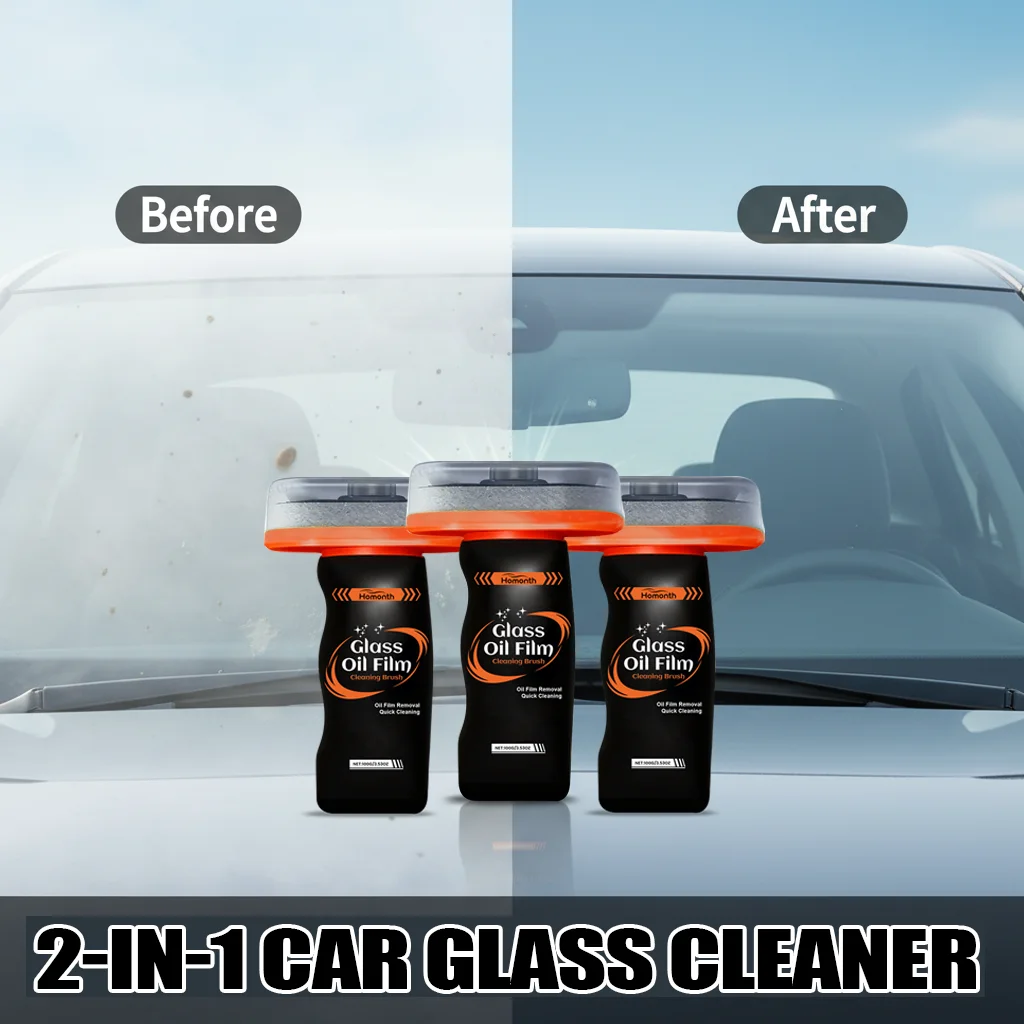 Professional Glass Oil Film Cleaner Windshield Water Stain Remover Auto Window Polish Rearview Mirror Cleaning Car Tool