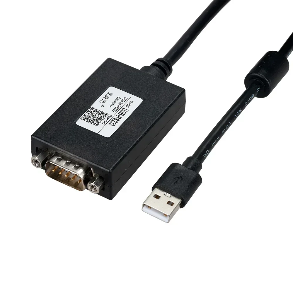 AmsamotionUSB-RS232 Converter FTDI Chip USB 2.0 to Serial RS-232 DB9 9Pin Adapter  Cable IM1-U102 With Magnetic Ring Protection
