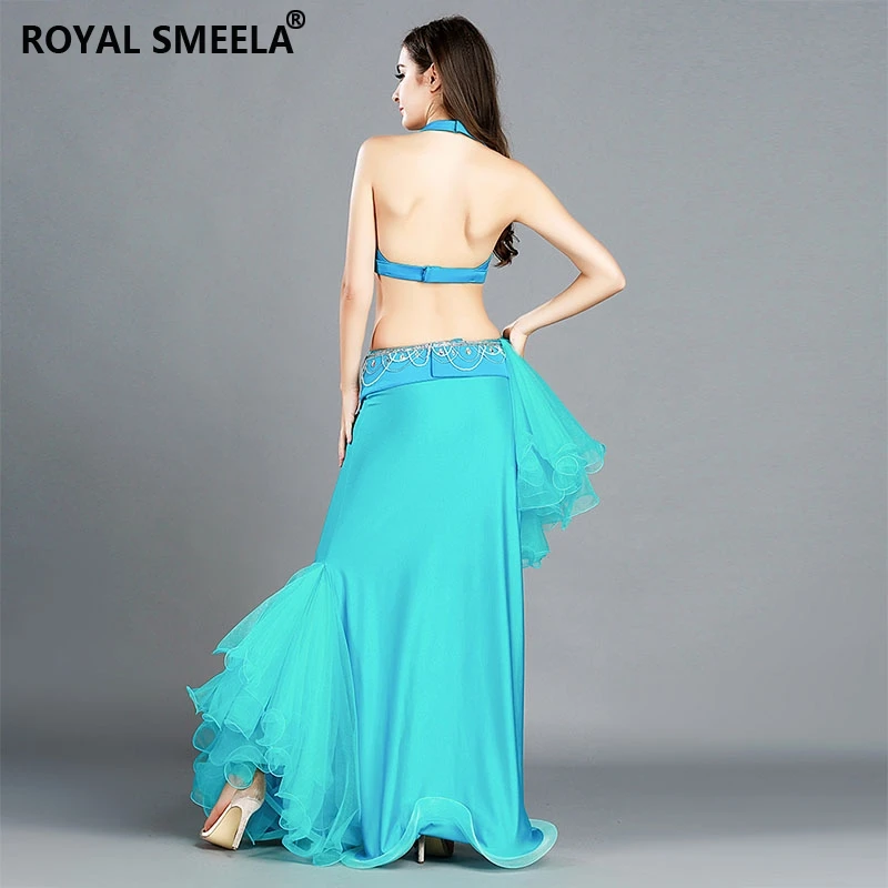 Traje de dança do ventre profissional desempenho de palco wear feminino dançarina do ventre roupa lantejoulas sutiã cinto saia sexy dança do ventre wear