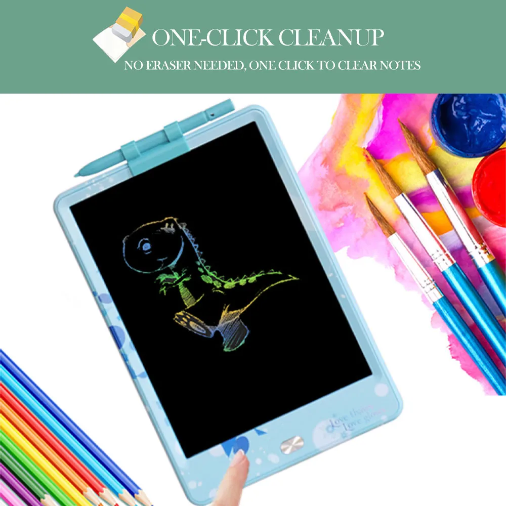 ديزني مرخص رسميًا فروزن برينسيس إلسا LCD تابلت للكتابة لوح جرافيتي قابل للمسح وقابل لإعادة الاستخدام لوح كتابة هدايا عيد الميلاد