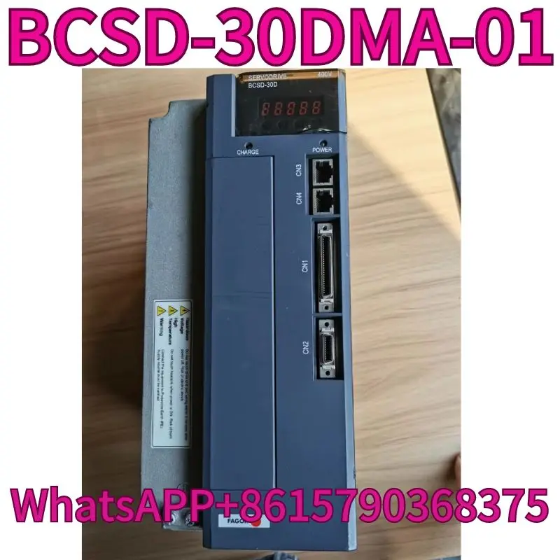 

Used BCSD-30DMA-01 servo driver 3KW