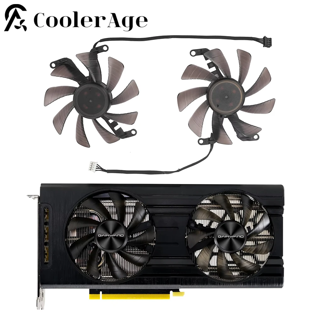 

Вентилятор видеокарты для Gainward RTX 3060 3060 Ti Ghost 85 мм TH9215S2H-PAA04 RTX3060 RTX3060Ti Вентилятор охлаждения видеокарты