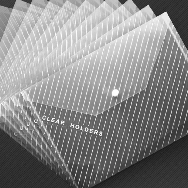 

Прозрачная Сумка для документов, водонепроницаемая полипропиленовая Сумка для документов A4, портфель для студентов и офисов, универсальная Сумка для документов