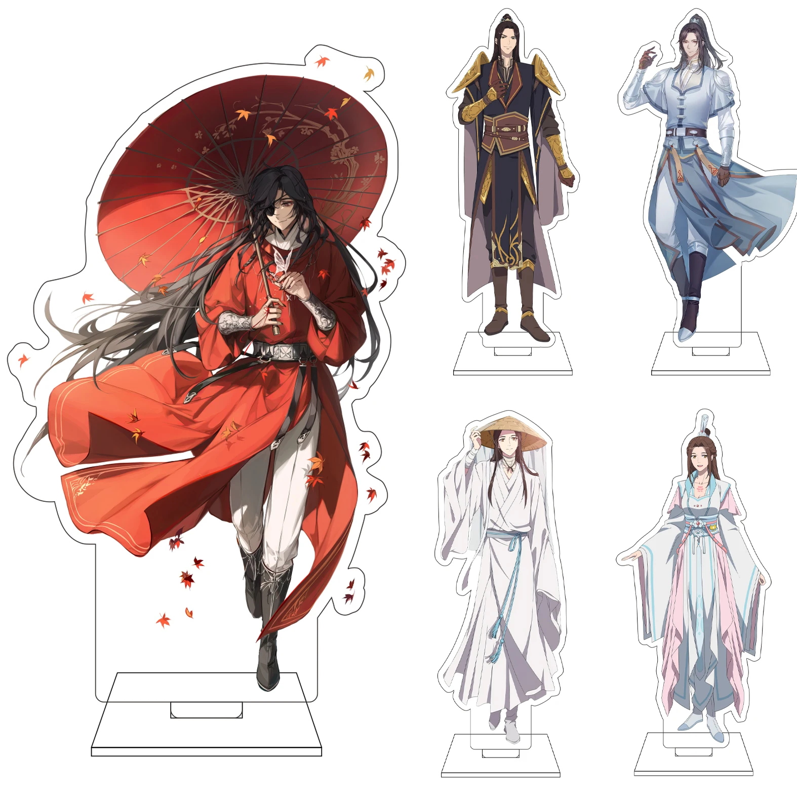 

16CM Anime Heaven Official's Blessing Cosplay Acrylic Figure Stand Plate Xie Lian Hua Cheng Ornaments Gifts