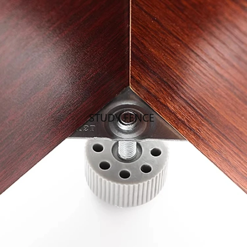 4PCS Furniture Foot Pads Table Chair Support Foot Pad Adjustable Coffee Table/cabinet Floor Mat Hardware Accessories with Screws