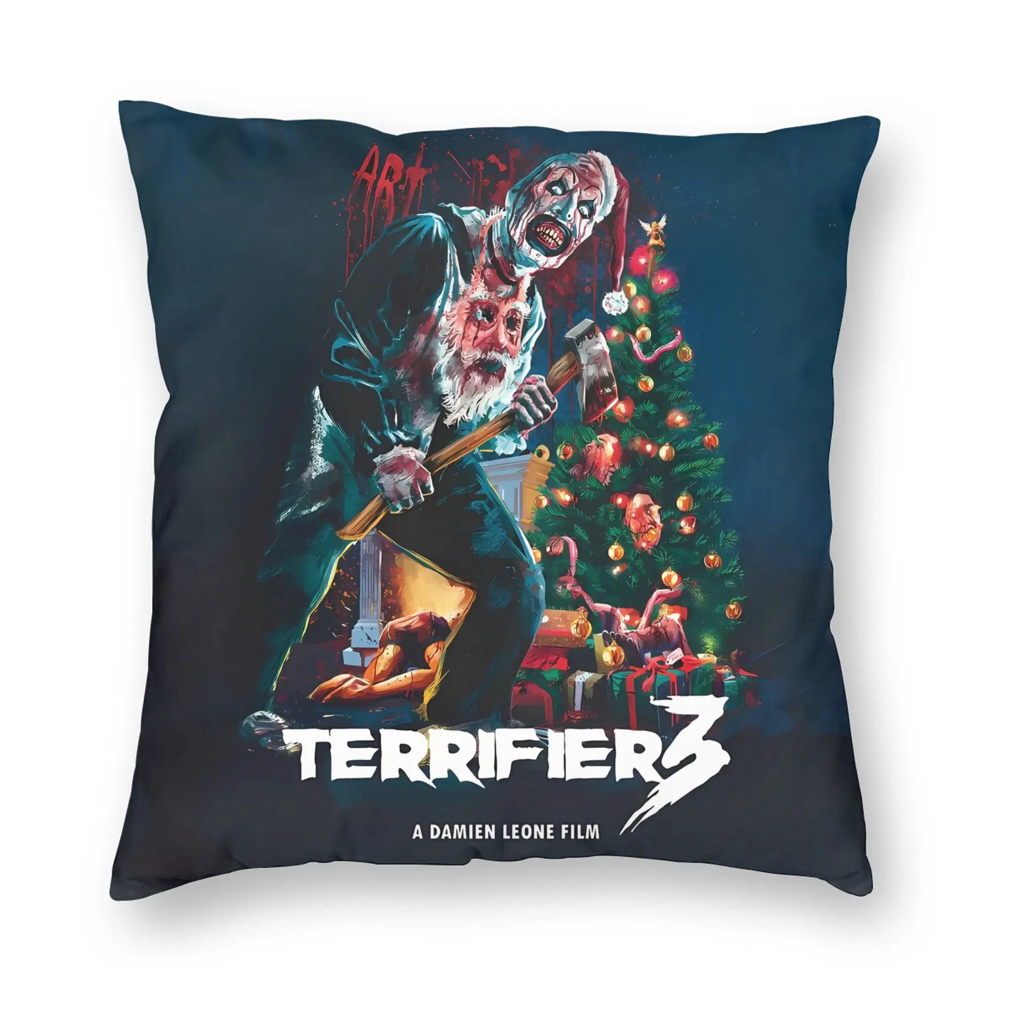 Terrifier Movie Pillow Cover  Fashion Pillow Case For Wedding Party Home Decor Print Cushion Cover Gift Idea