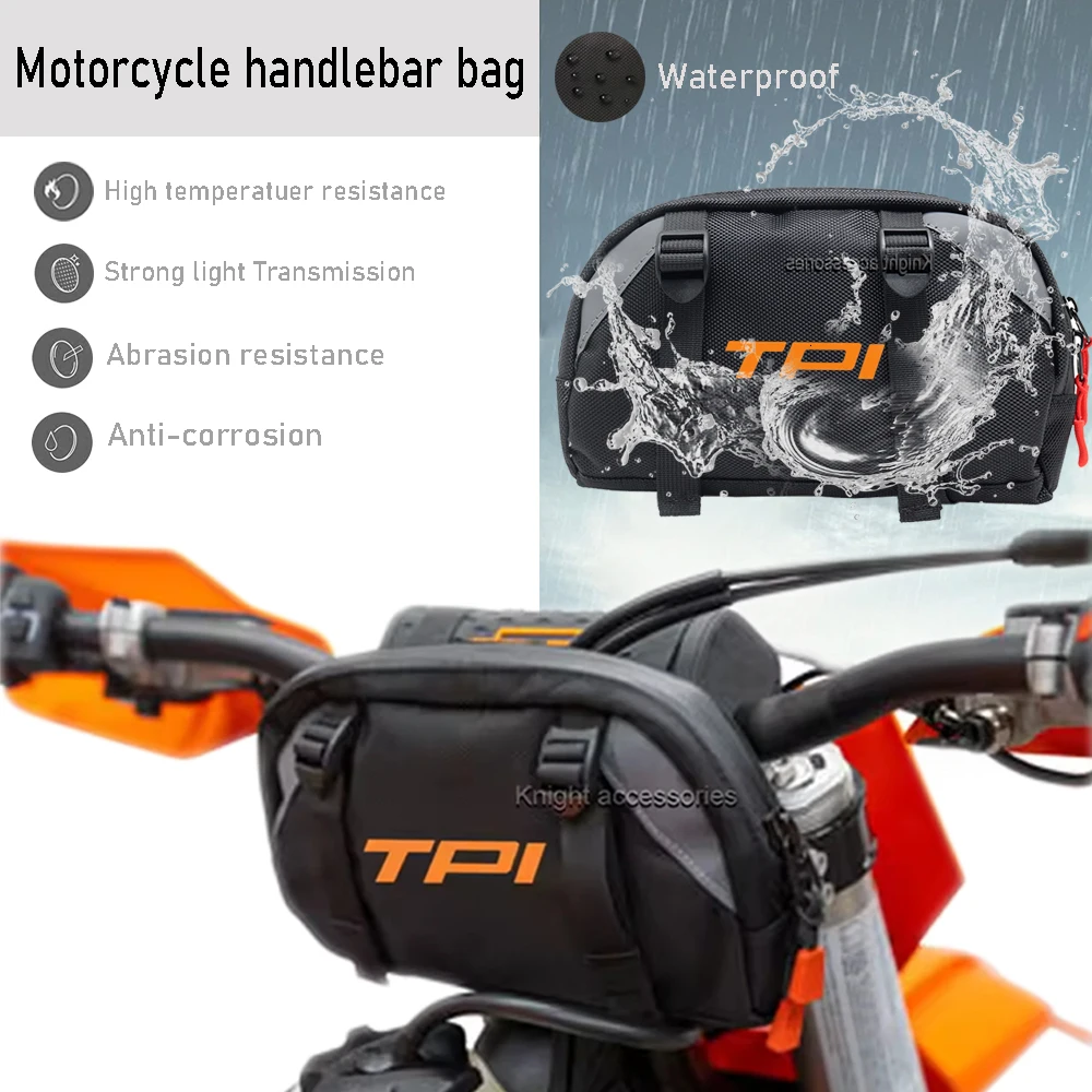 

Motorcycle multifunctional storage travel bag For EXC300 tpi 150XCW EXC XC TPI Six Days 250 exc Motorcycle front handlebar bag