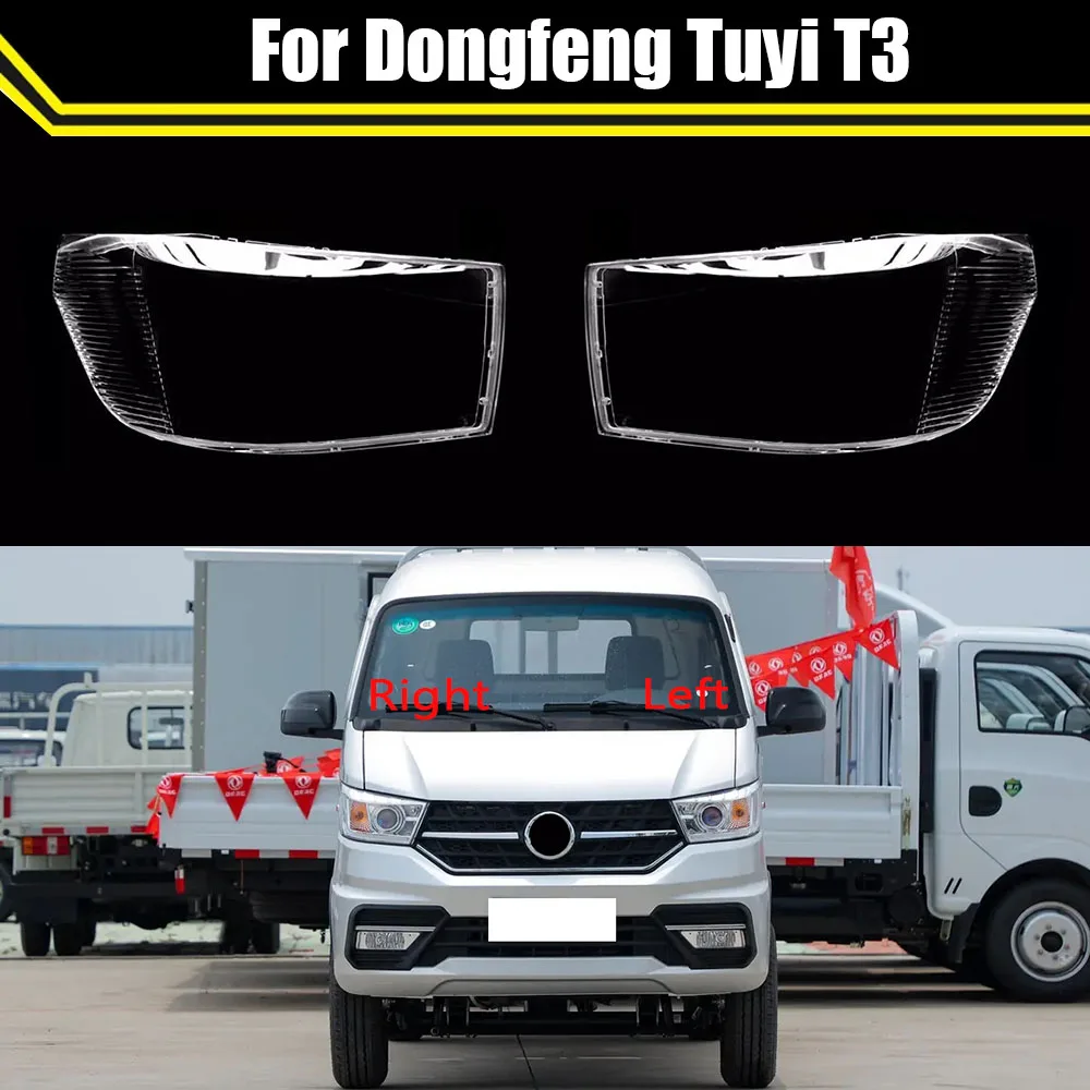 

Auto Case Headlamp Caps Clear Mask For Dongfeng Tuyi T3 Car Front Headlight Lens Cover Lampshade Lampcover Head Lamp Light Shell