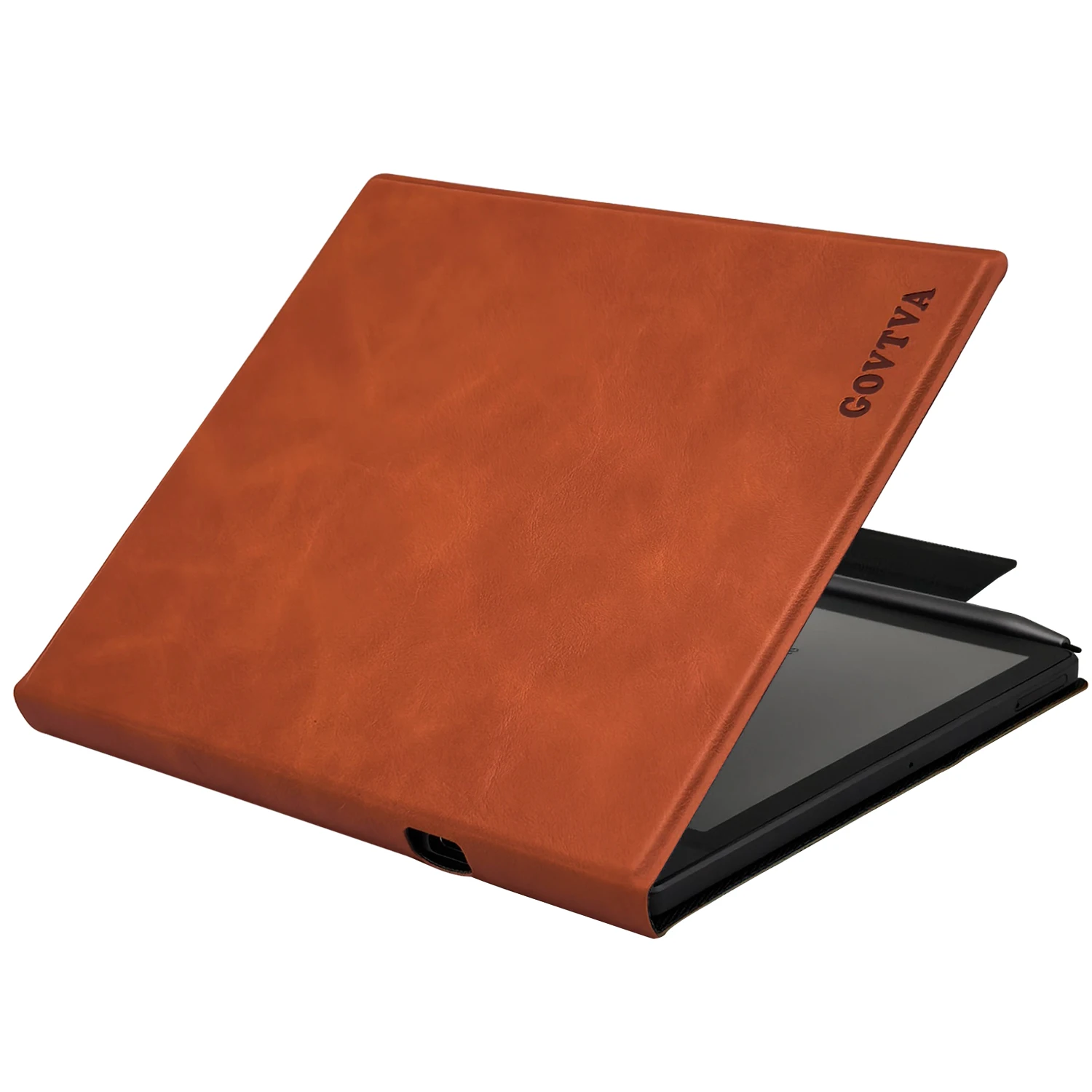 

Magnetic Case for 7'' Bigme B7 / B7 Color/Bigme B7 PRO (2025) Ultra-Thin Leather Stand Cover with Pen Buckle, Auto Sleep/Wake