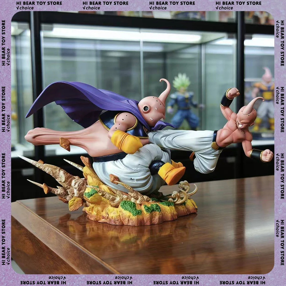 

17cm Anime Dragon Ball Figure Majin Buu Action Figures Battle Majin Buu Figurine Pvc Doll Decora Statue Collect Model Toy Gift