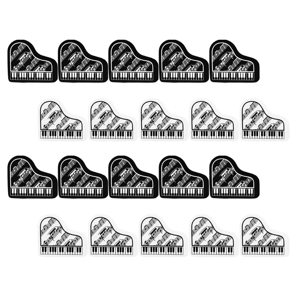 

20 pcs Students Erasers Small Erasers Cute Piano Shaped Erasers School Erasers for Reward mini erasers bulk