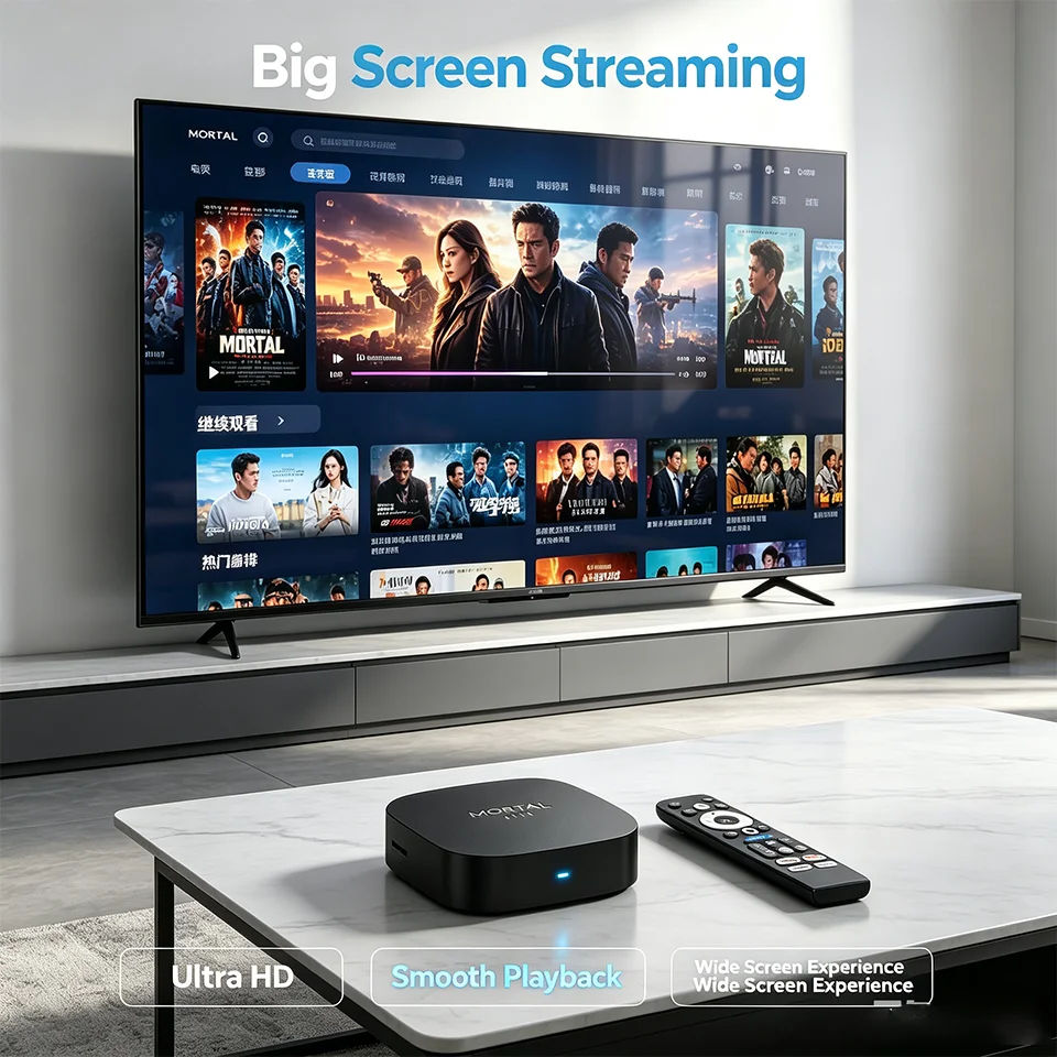 Nouvelle boîte TV intelligente - Home Cinema Quad avis et prix