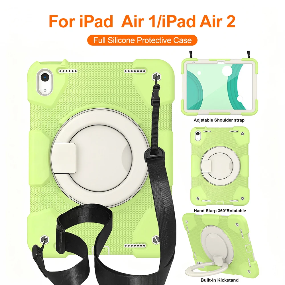 

Stand Shockproof Tablet Case For iPad Air 1 Air 2 A16 11th M3 Pro 11 12.9 13 10 Gen 10.5 10.2 9th 8th 6th 5th 9.7 Mini 7 6 Cover