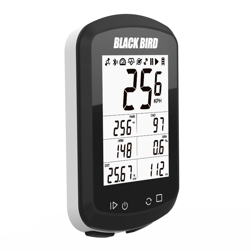 BLACKBIRD BB18 Bike Computer Wireless MTB Cycling GPS Speedometer Odometer 2.4in Display Waterproof Support Bluetooth Ant Data