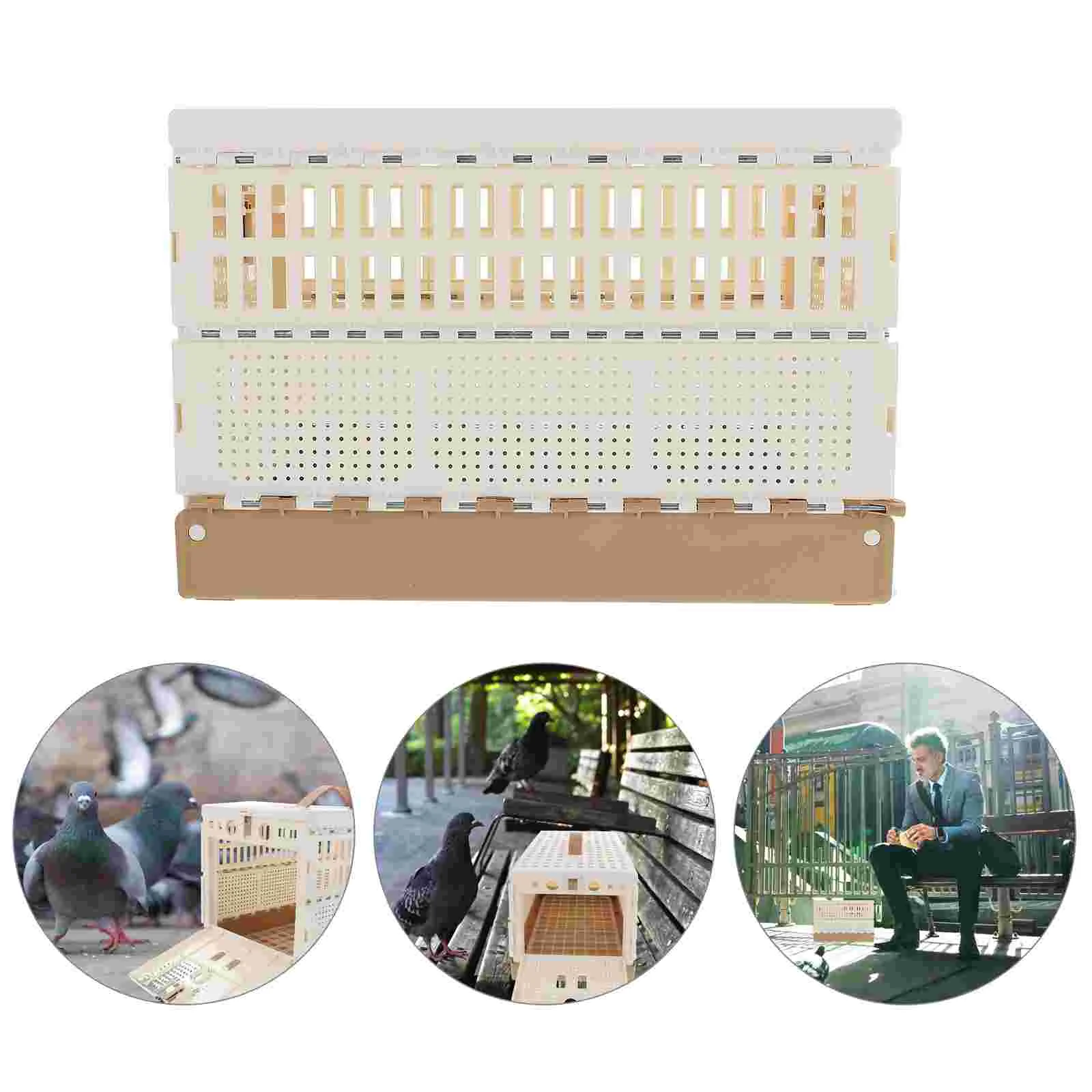 Pigeon Cage Foldable Pet Accessory Supply Bird Transportation Training Nest Kitten Portable Large