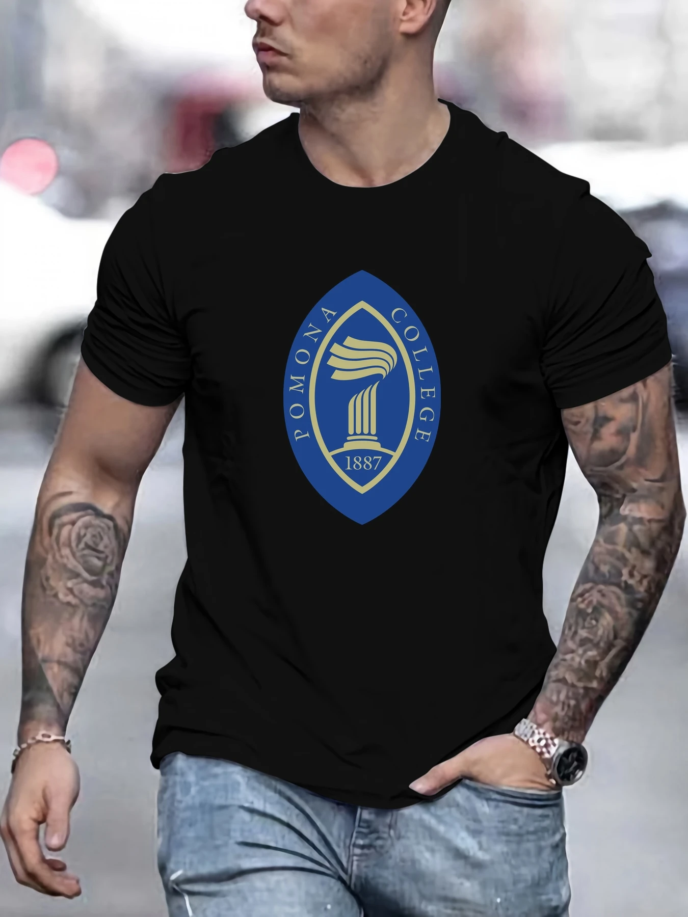

T Shirt for Man 100% Cotton Summer Round Neck Short Sleeve Graphic Print Breathable Streetwear Fashion Leisure Cool T-shirt