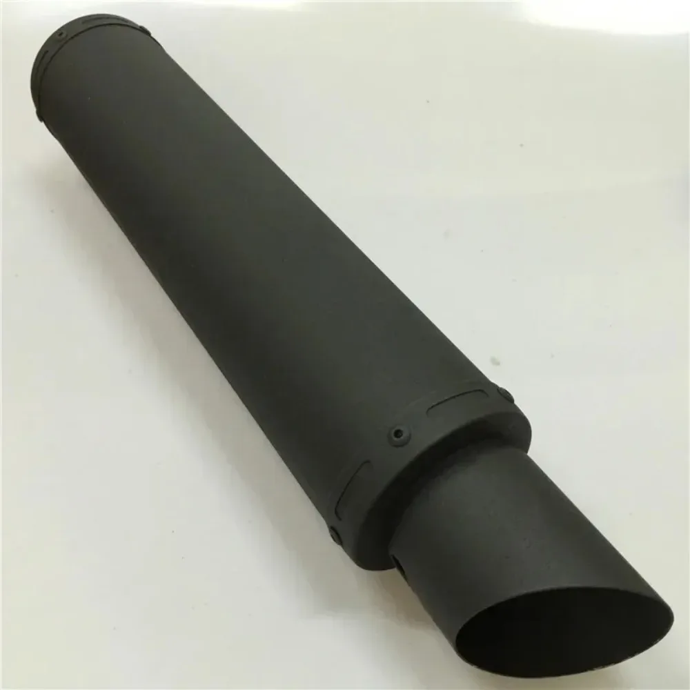 1SET For motorcycles Refit accessories Frosted black Straight-row rehearsal Exhaust pipe Frosted black Straight