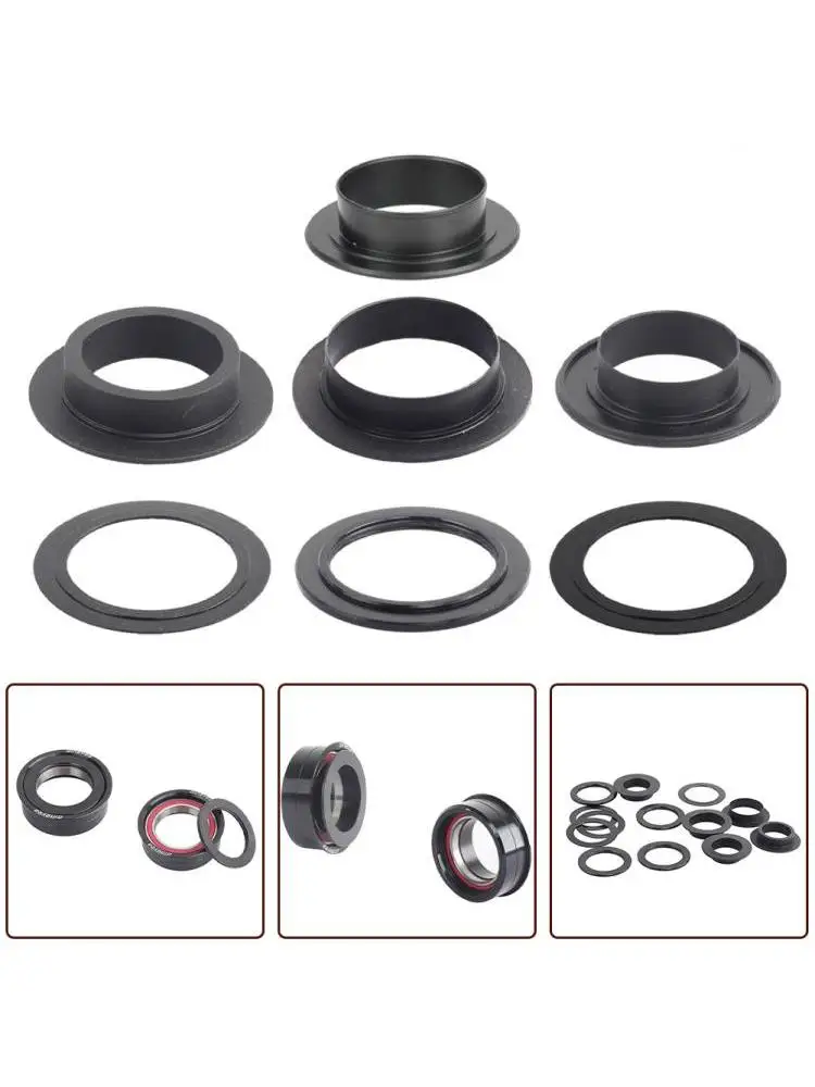 AliExpress 1pc Bicycle Bottom Bracket Adapter Bike Side CoverPatcher For DUB BSA-BB Bottom Bracket Adapter Shim Bicycle Repair Tool Accesso