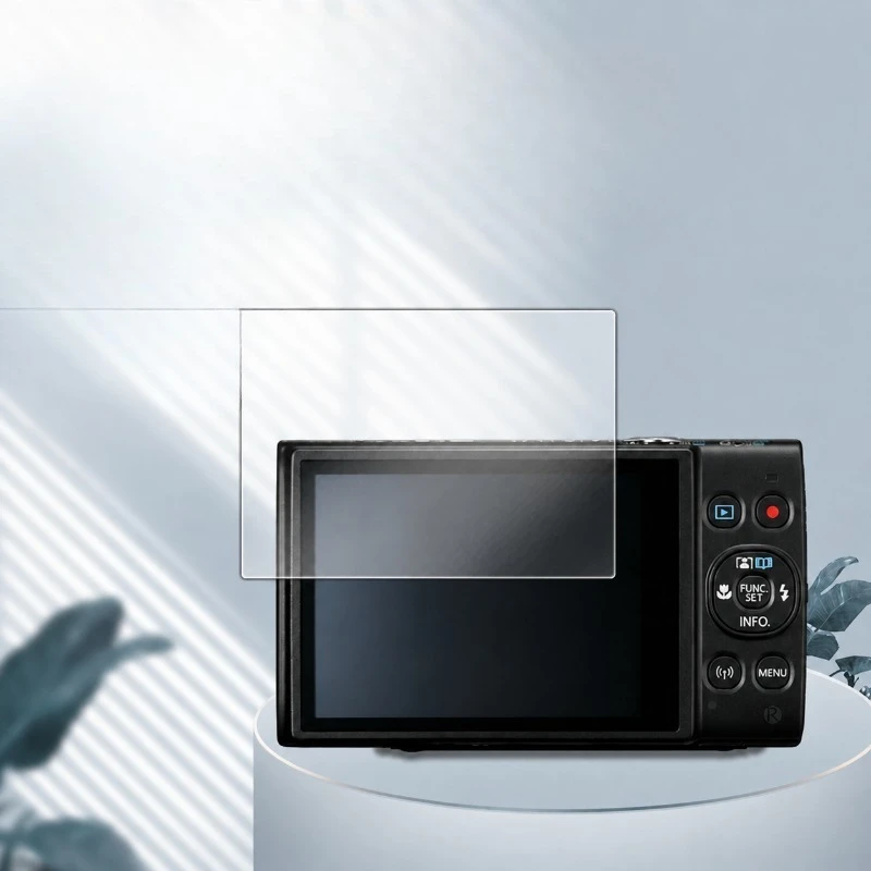 Camera Tempered Glass Screen Protector, Compatible with Canon IXY 650, IXUS 285 HS, IXUS 265 HS, HD Clear LCD Protective Film
