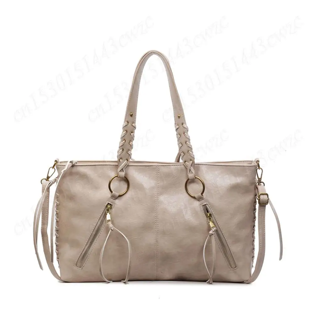 

Women PU Leather Underarm Shoulder Bag Adjustable Strap Shoulder Crossbody Bag Large Capacity Tote Bag for School Work Daily Use