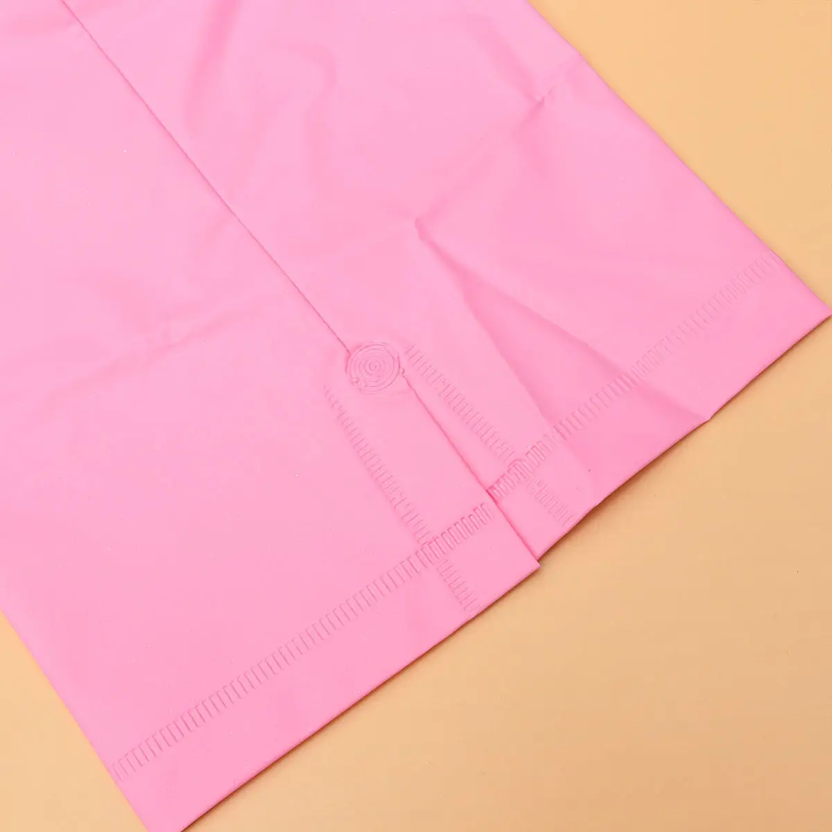 1 Pair Pink Waterproof Leg Protectors Elastic Band Pants Cover Leg Protective Cover for Outdoor Use
