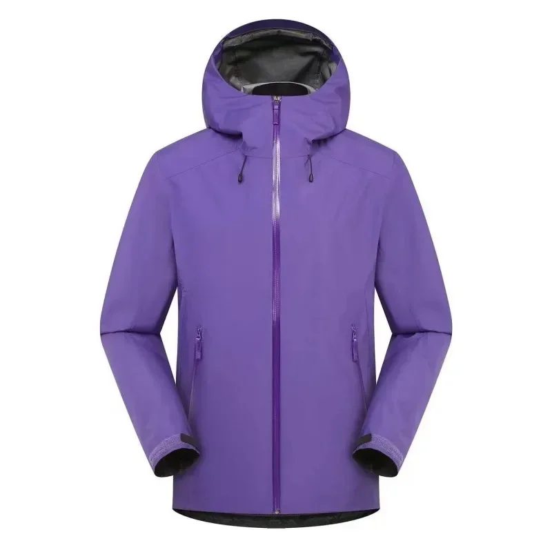 2026 Rain Jacket Sports Ski Camping Outdoor Mountain Climbing Windproof Waterproof Three Layer Unisex Coat - view 5