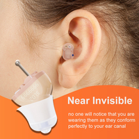 SL02 Hearing Aid Is Portable And Suitable For The Elderly Equipped With An Adjustable Micro Wireless Amplifier