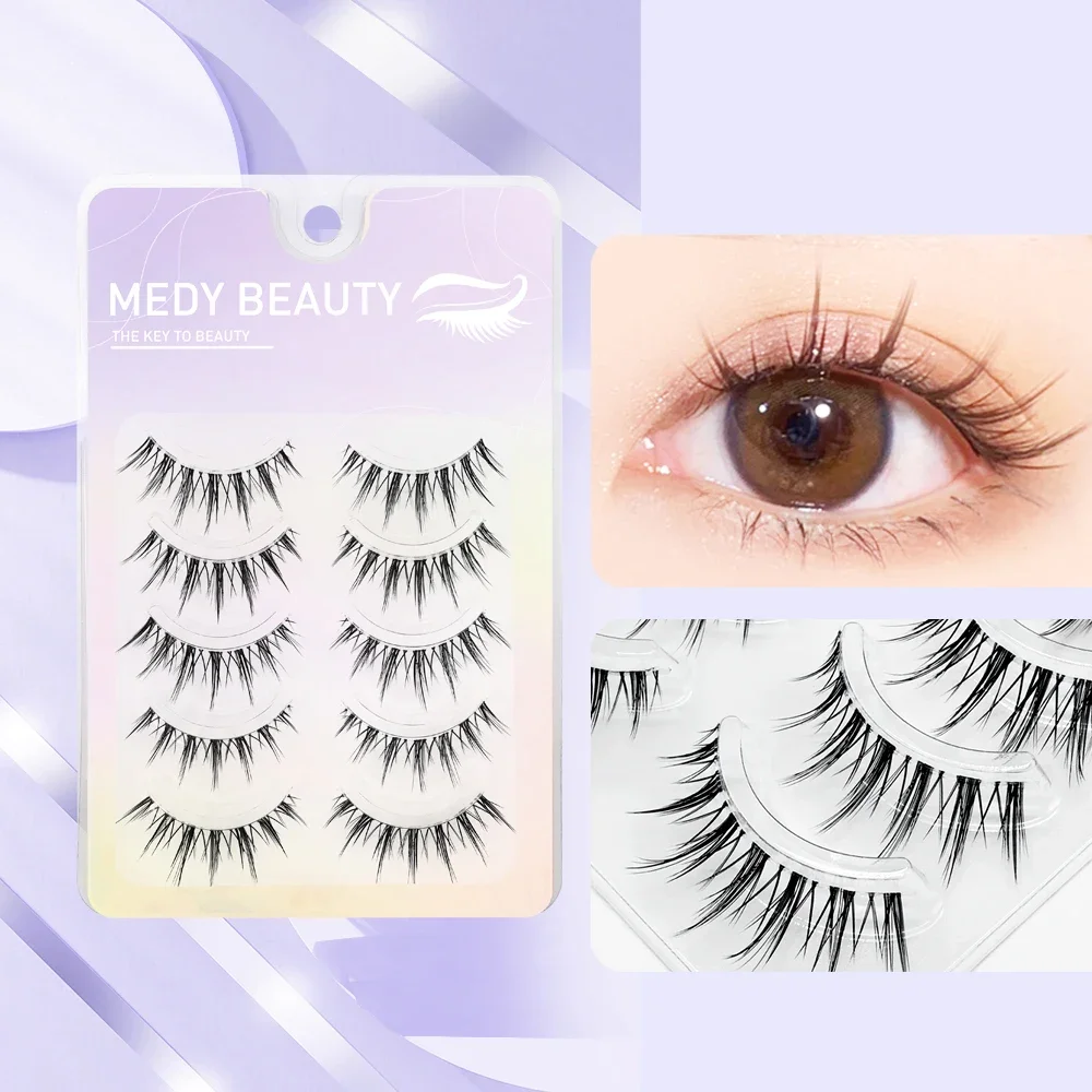 

3D Lashes Premade Fan A/M Shape Spikes Cluster Eyelash Mix Extension Individual Makeup Super Natural Wispy DIY Premade Peduncle