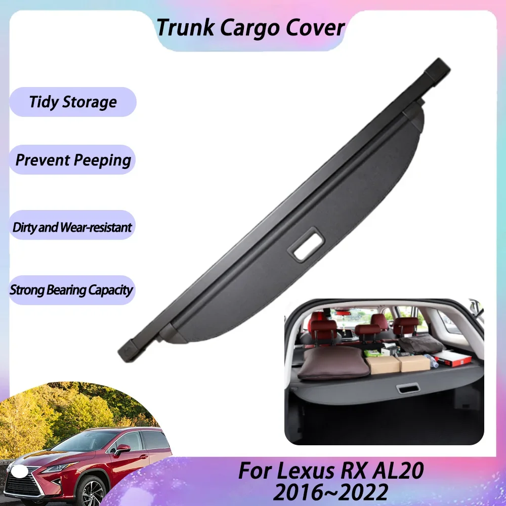 

For Lexus RX200t RX300 RX350 RX450h AL20 2016 2017 2018 2019 2020 2021 2022 Shading Curtain Cargo Partition Tray Accessories